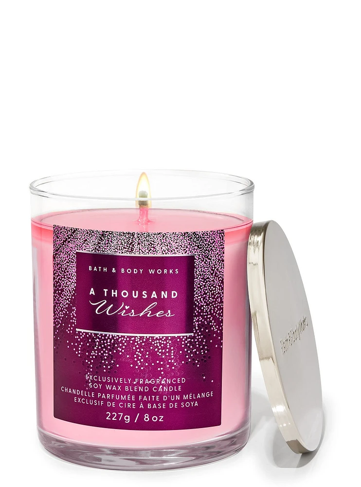 A Thousand Wishes Single Wick Candle