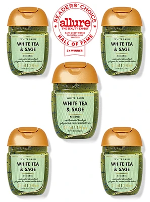 White Tea & Sage Pocketbac Hand Sanitizer 5-Pack
