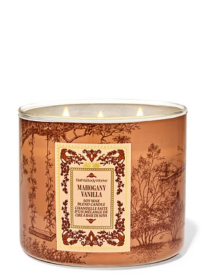 Mahogany Vanilla 3-Wick Candle