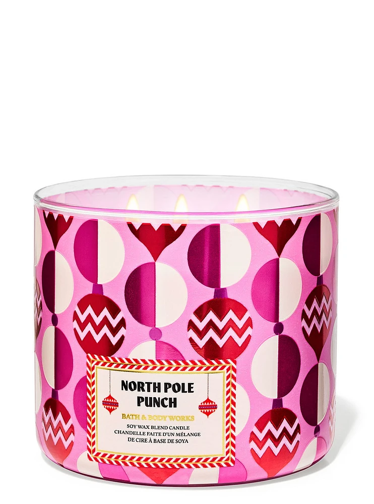 North Pole Punch 3-Wick Candle