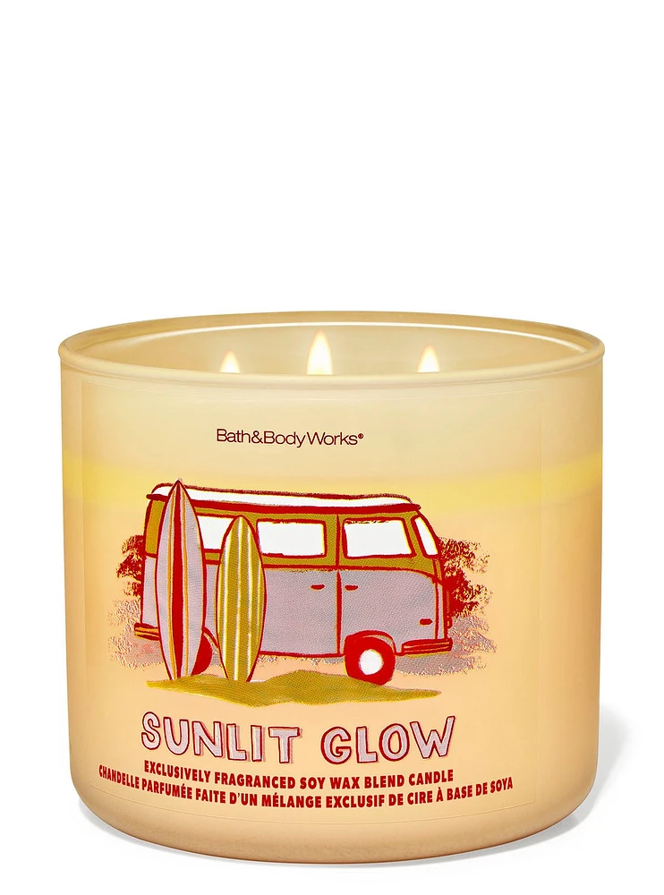 Sunlit Glow 3-Wick Candle