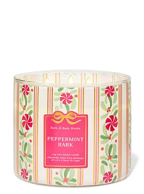 Peppermint Bark 3-Wick Candle