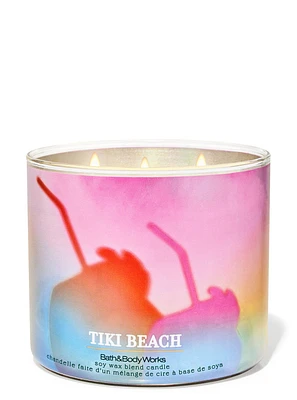 Tiki Beach 3-Wick Candle