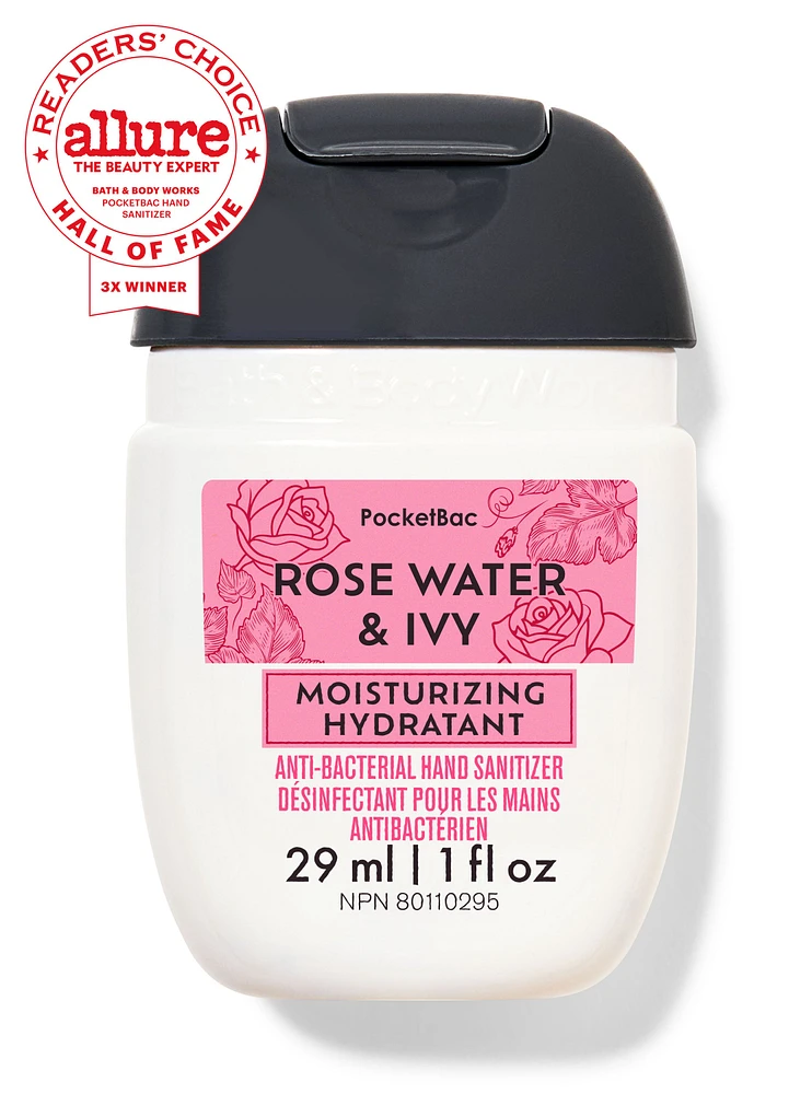 Rose Water & Ivy Moisturizing PocketBac Hand Sanitizer