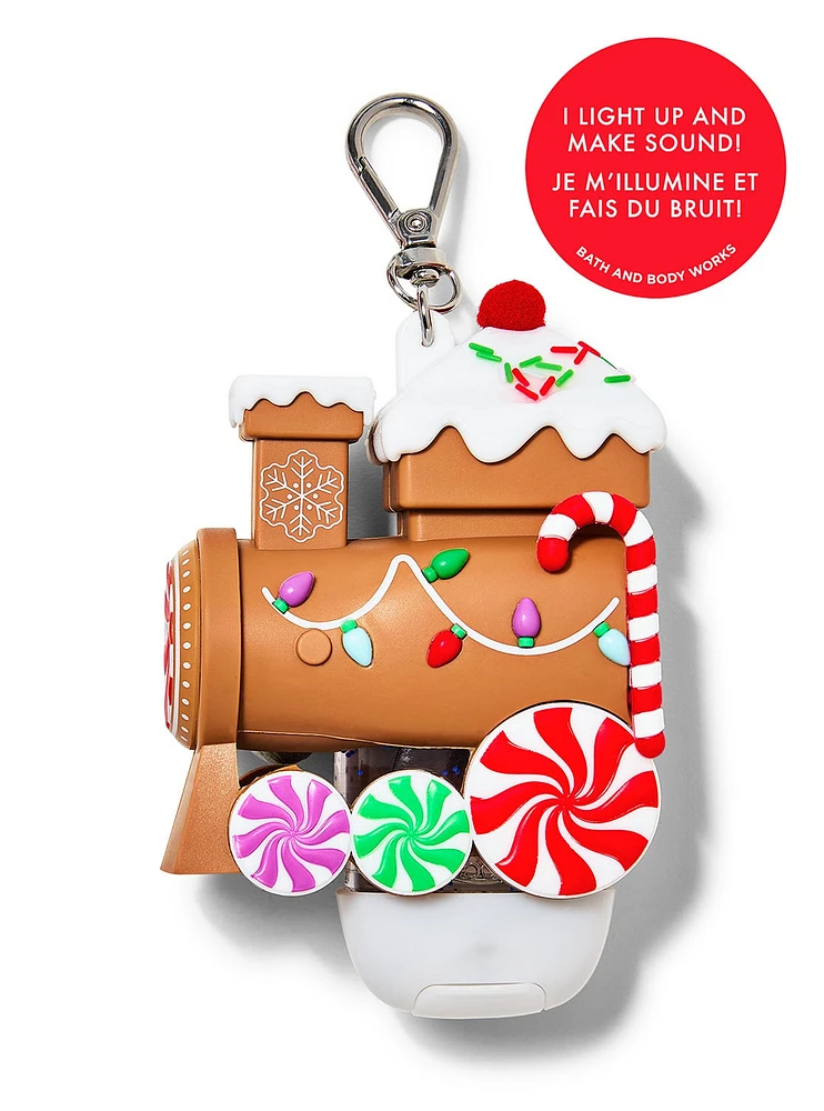 Light-up and Sound-making Gingerbread Train PocketBac Holder