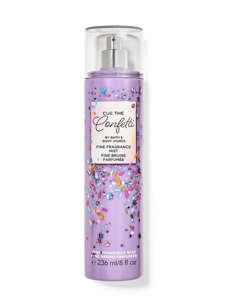 Cue The Confetti Fine Fragrance Mist