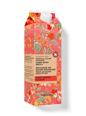 Recharge de savon moussant doux et net Sweet Orange Blossom