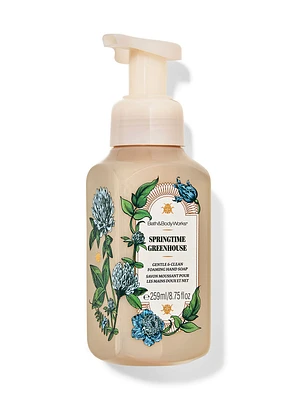 Savon moussant pour les mains doux et net Springtime Greenhouse