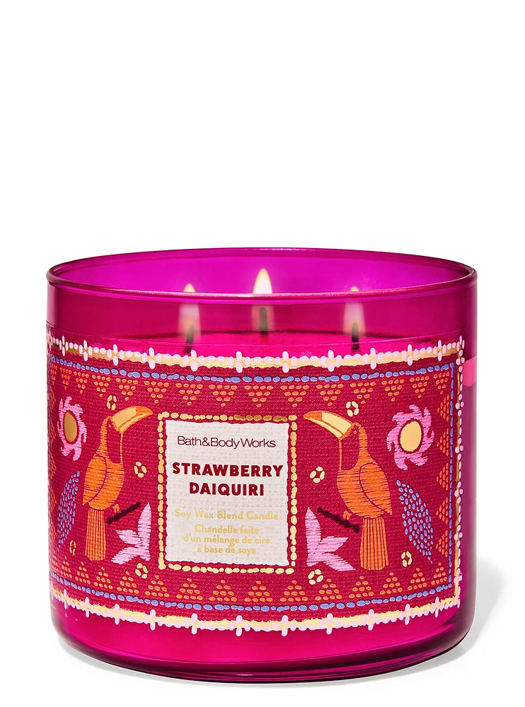 Strawberry Daiquiri 3-Wick Candle