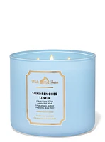 Sun-Drenched Linen 3-Wick Candle