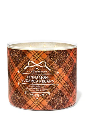 Cinnamon Sugared Pecans 3-Wick Candle