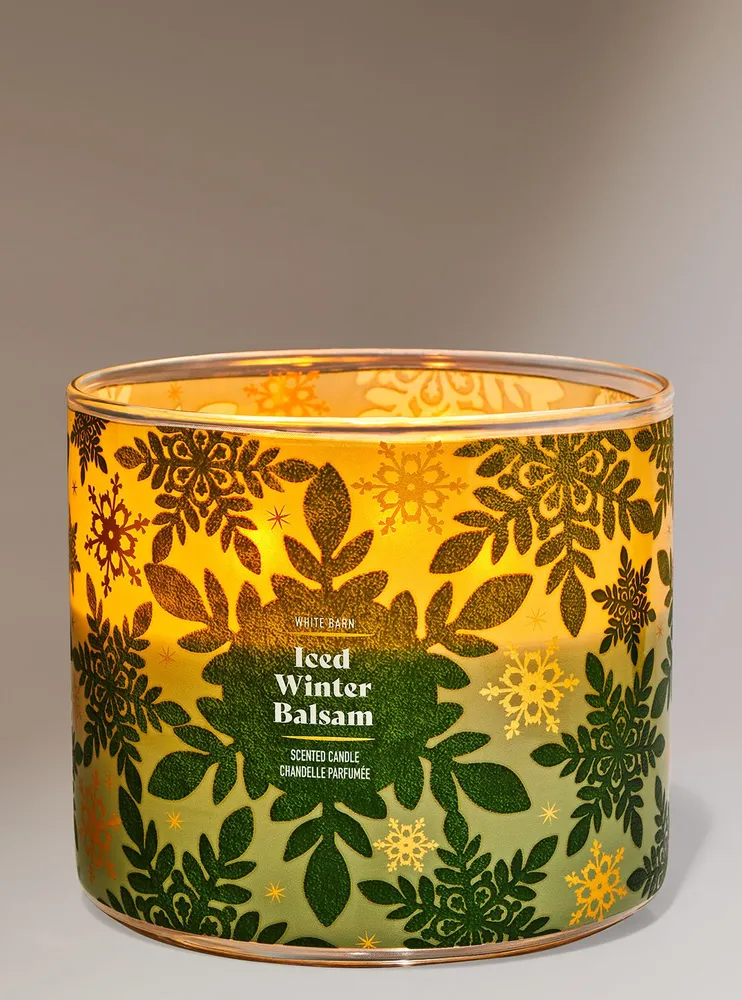 Iced Winter Balsam 3-Wick Candle