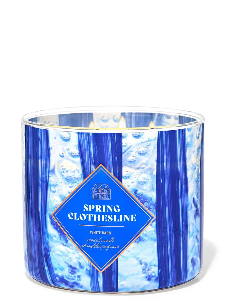 Spring Clothesline 3-Wick Candle