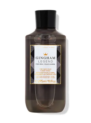 Gingham Legend 3-in-1 Hair, Face & Body Wash