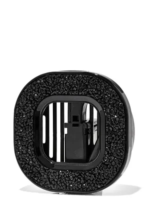 Black Glitter Vent Clip Car Fragrance Holder