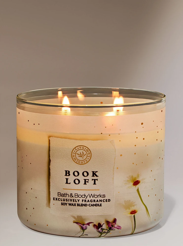 Book Loft 3-Wick Candle