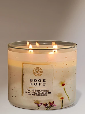 Book Loft 3-Wick Candle