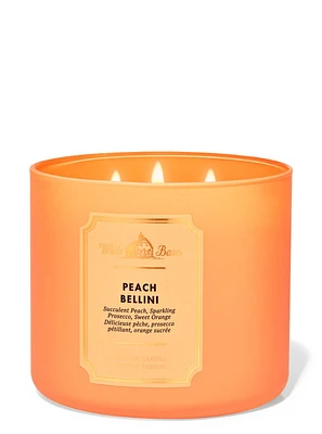 Peach Bellini 3-Wick Candle