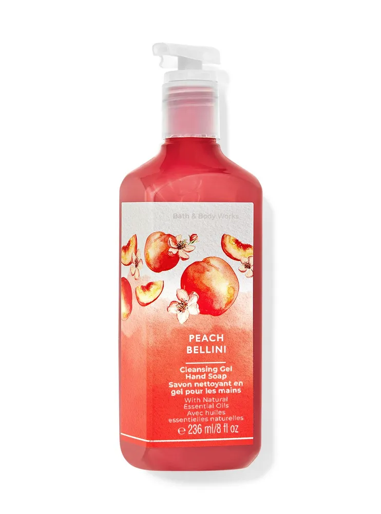 Peach Bellini Cleansing Gel Hand Soap