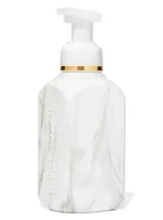 White Marble Gentle & Clean Foaming Hand Soap Dispenser