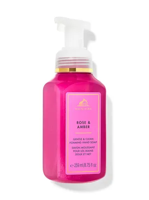 Rose & Amber Gentle & Clean Foaming Hand Soap