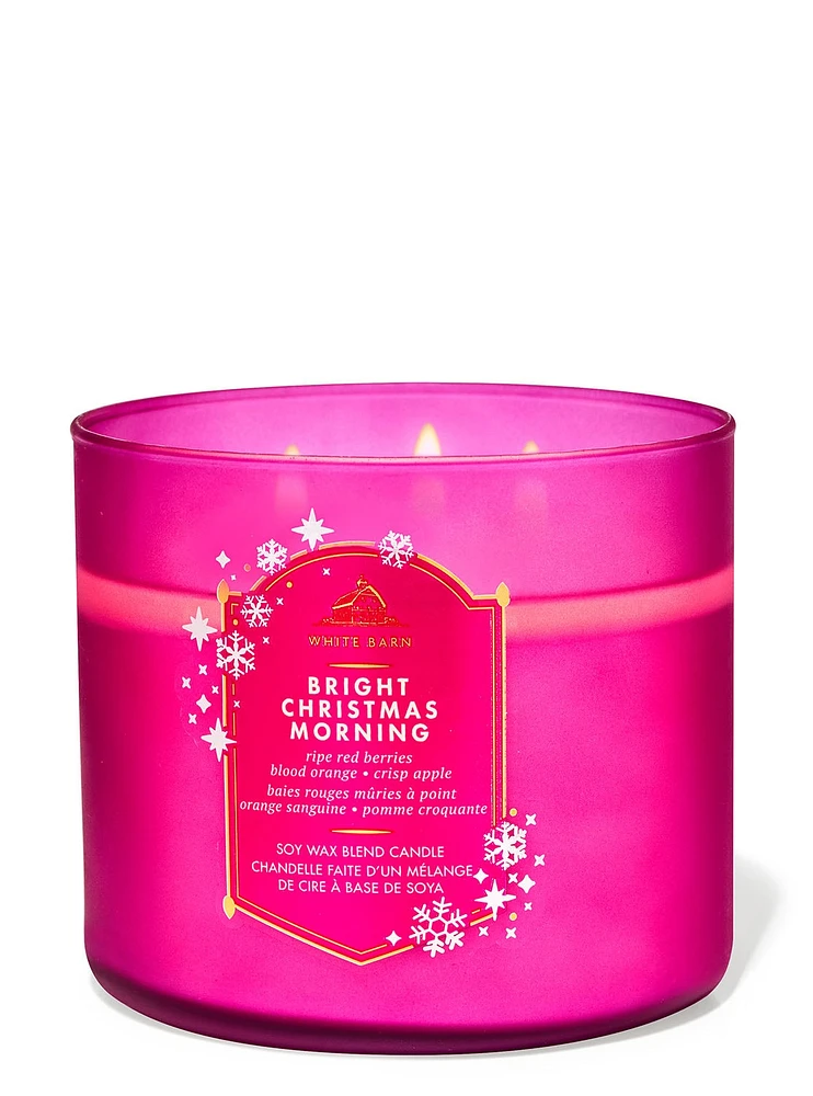 Bright Christmas Morning 3-Wick Candle