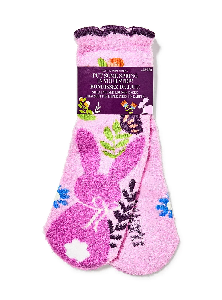 Easter Bunny Shea-infused Socks