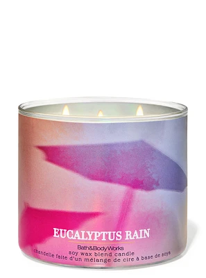 Eucalyptus Rain 3-Wick Candle