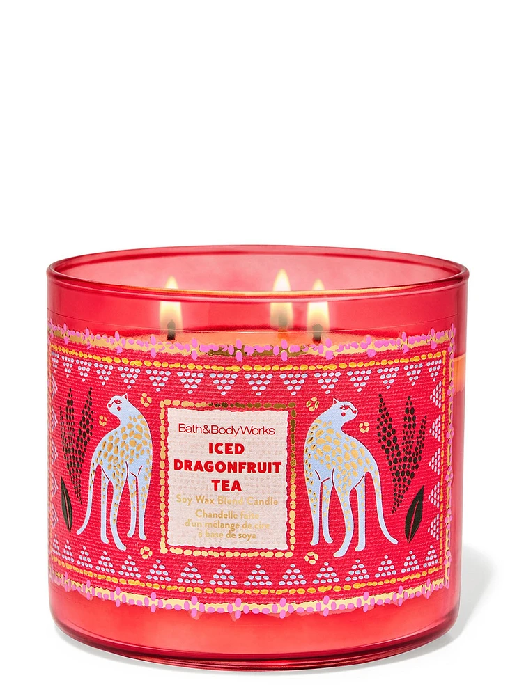 Iced Dragonfruit Tea 3-Wick Candle