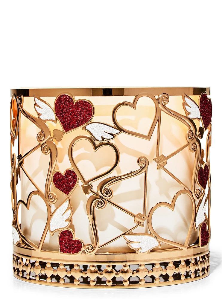 Cupid Love 3-Wick Candle Holder