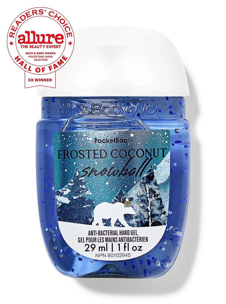 Frosted Coconut Snowball PocketBac Hand Sanitizer