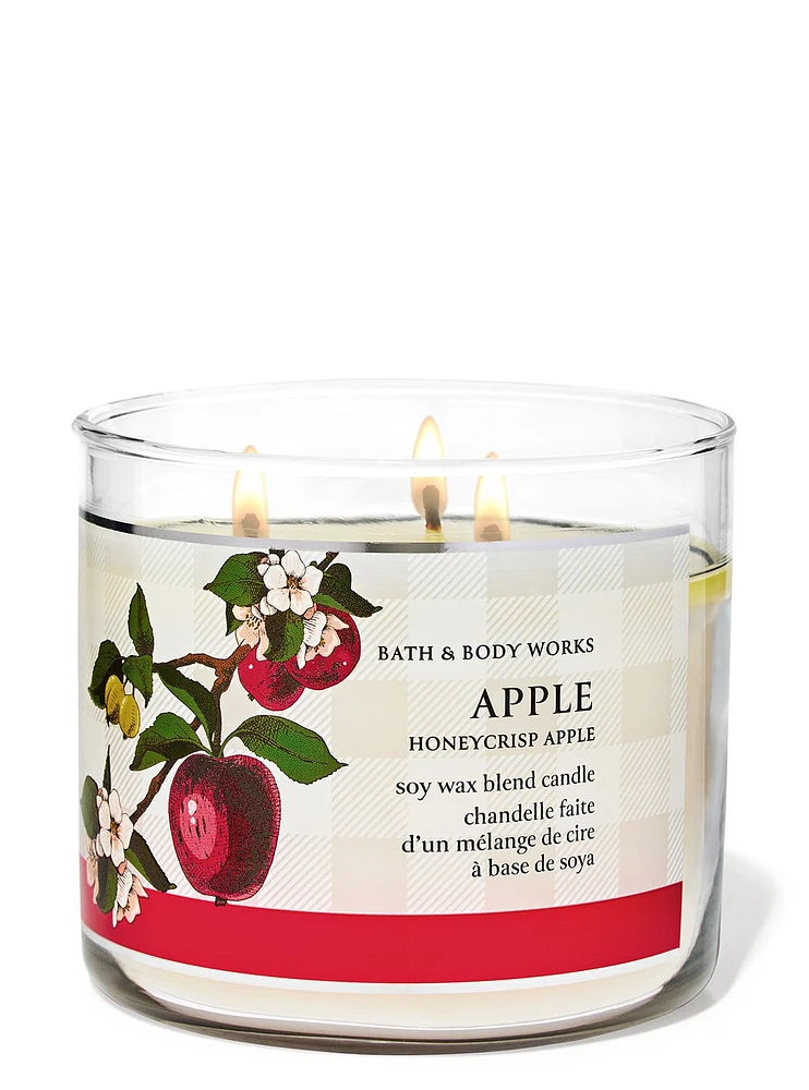 Honeycrisp Apple 3-Wick Candle