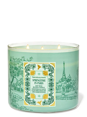 Springtime In Paris 3-Wick Candle