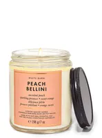 Peach Bellini Mason Single Wick Candle