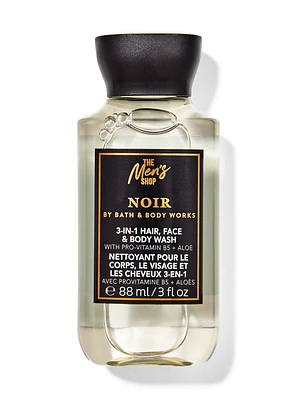 Noir Nettoyant pour le corps format mini