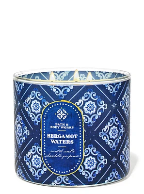 Bergamot Waters 3-Wick Candle