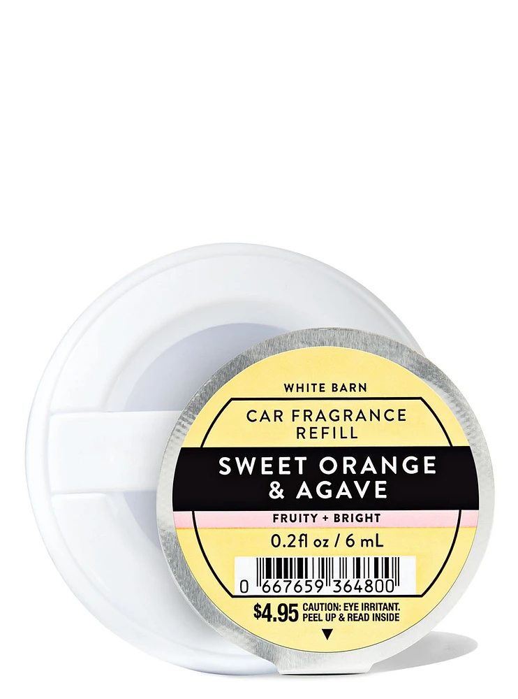 Sweet Orange & Agave Car Fragrance Refill