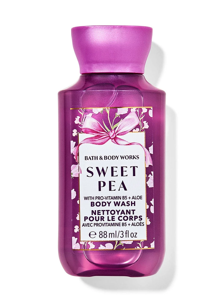 Nettoyant pour le corps format mini Sweet Pea