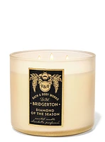 Diamond Of The Season 3-Wick Candle