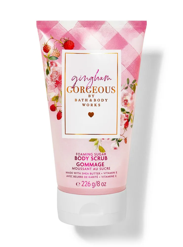 Gingham Gorgeous Foaming Sugar Body Scrub