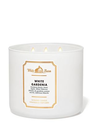 White Gardenia 3-Wick Candle