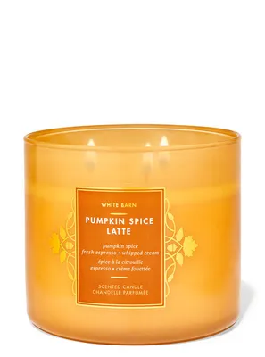 Pumpkin Spice Latte 3-Wick Candle