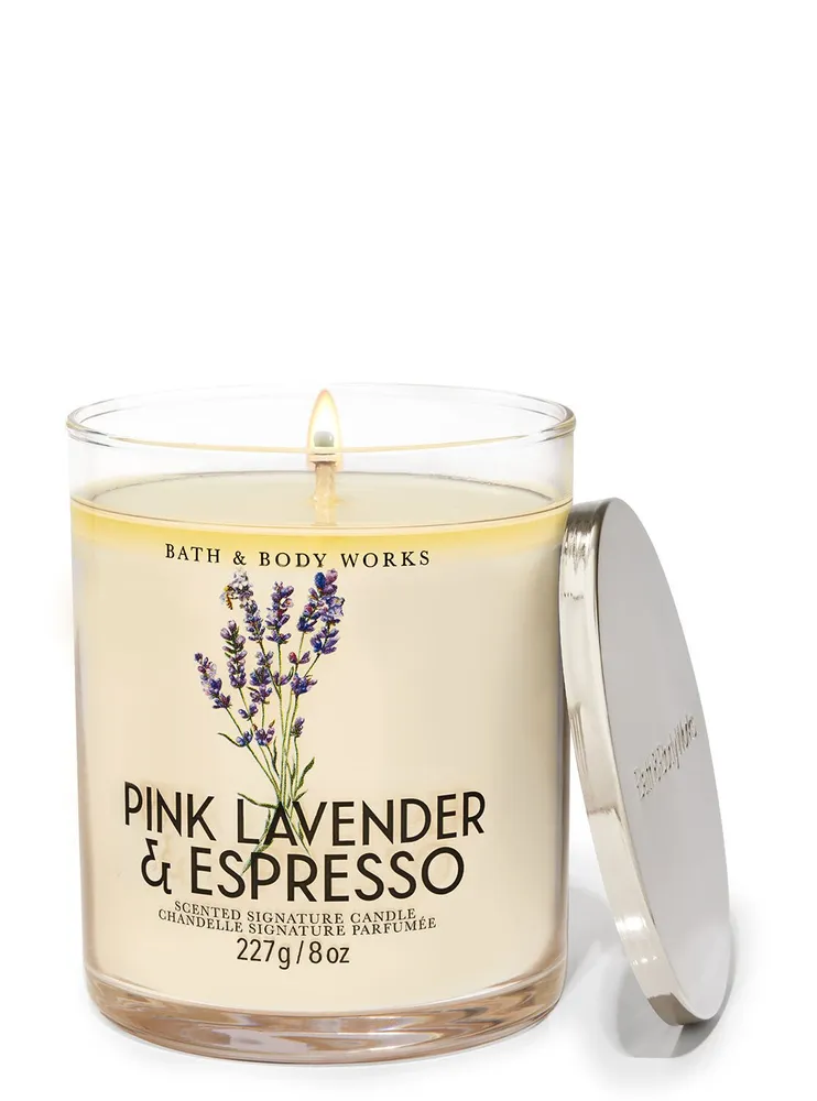 Lavender Vanilla Signature Single Wick Candle