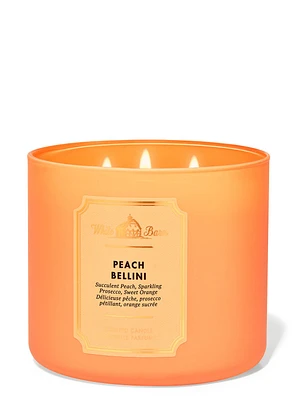 Peach Bellini 3-Wick Candle
