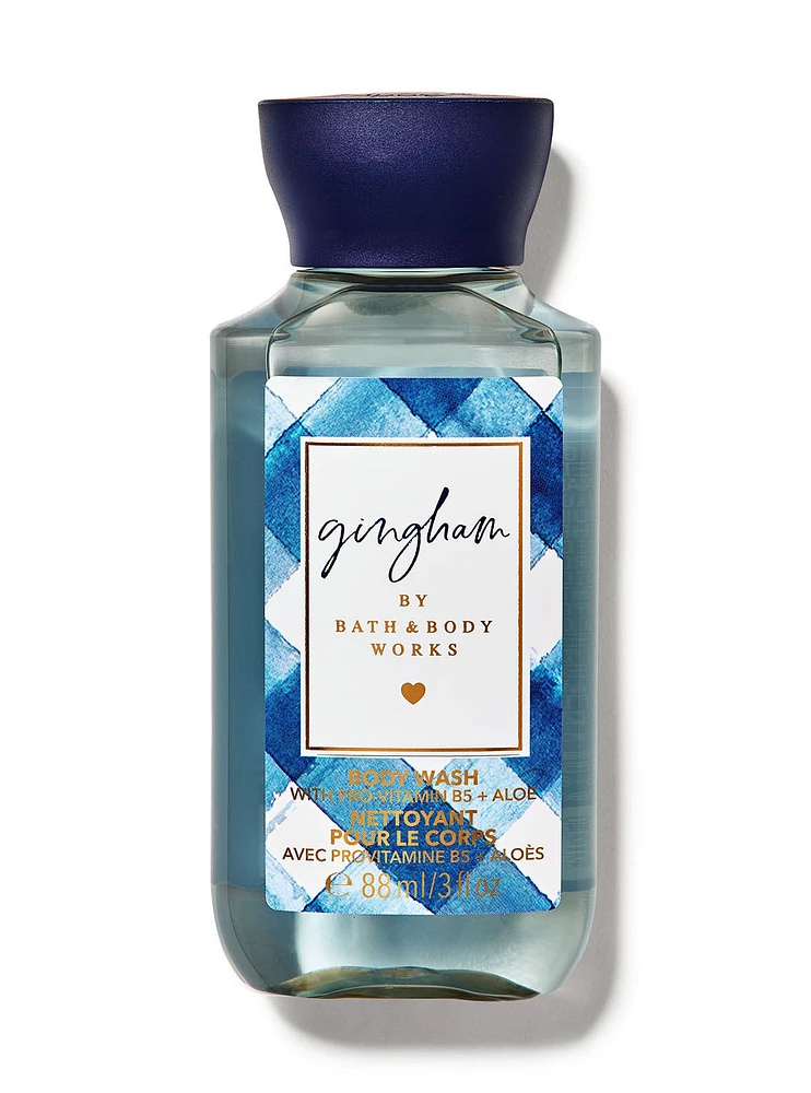 Gingham Travel Size Body Wash