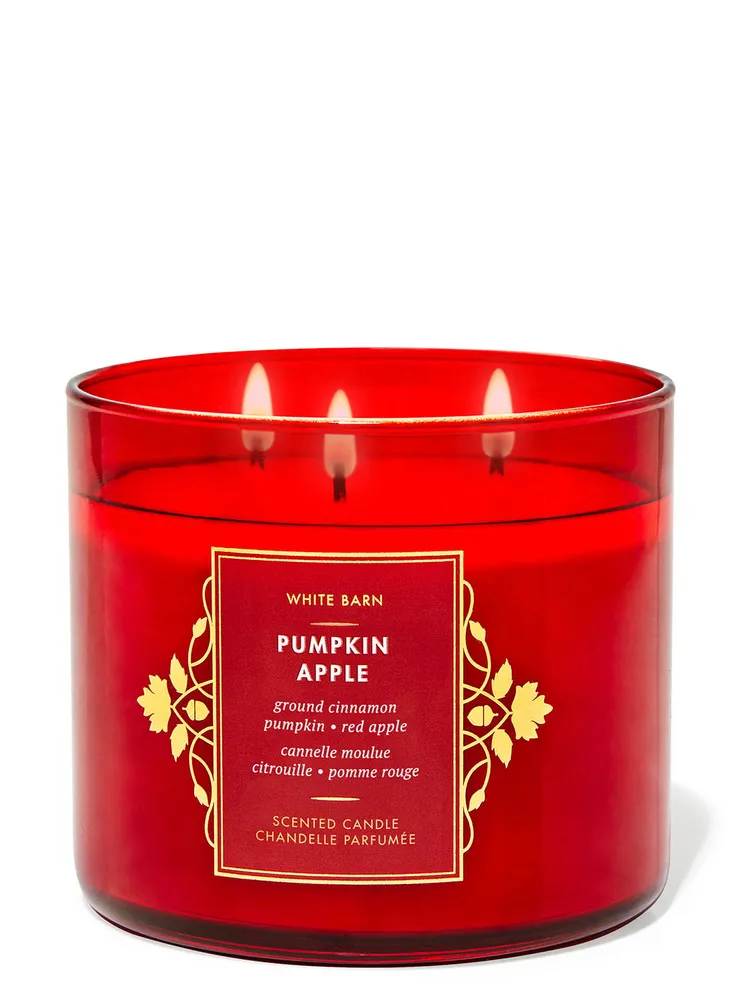 Pumpkin Apple 3-Wick Candle