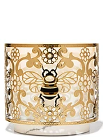 Elegant Bee 3-Wick Candle Holder