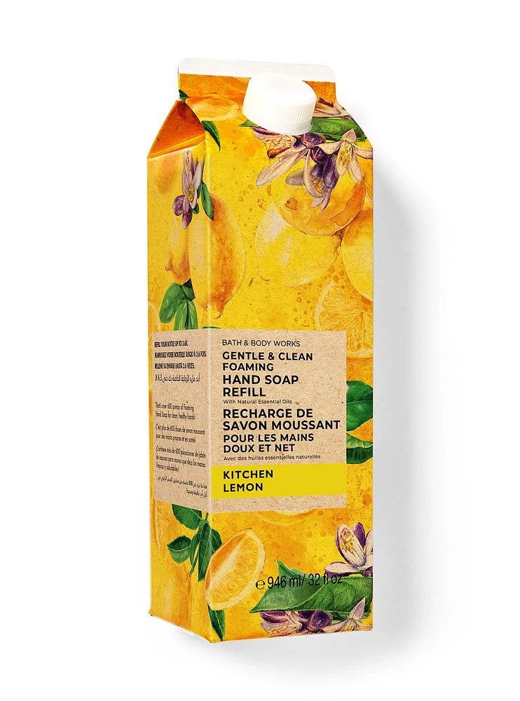 Kitchen Lemon Gentle & Clean Foaming Refill