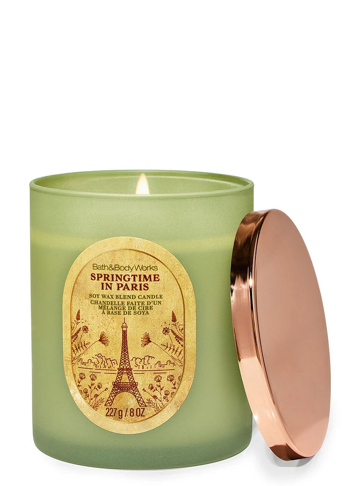 Springtime In Paris Single Wick Candle