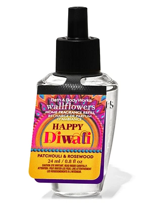 Happy Diwali: Patchouli & Rosewood Wallflowers Fragrance Refill